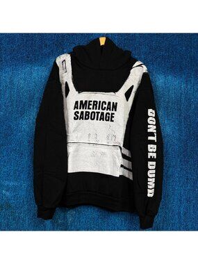 ASAP Rocky x AWGE American Sabotage Graphic Hoodie Size XL
